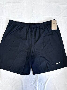 Nike Football Soccer Shorts Mens 2XL Black Slim Fit Dri-FIT Woven Running HV8297